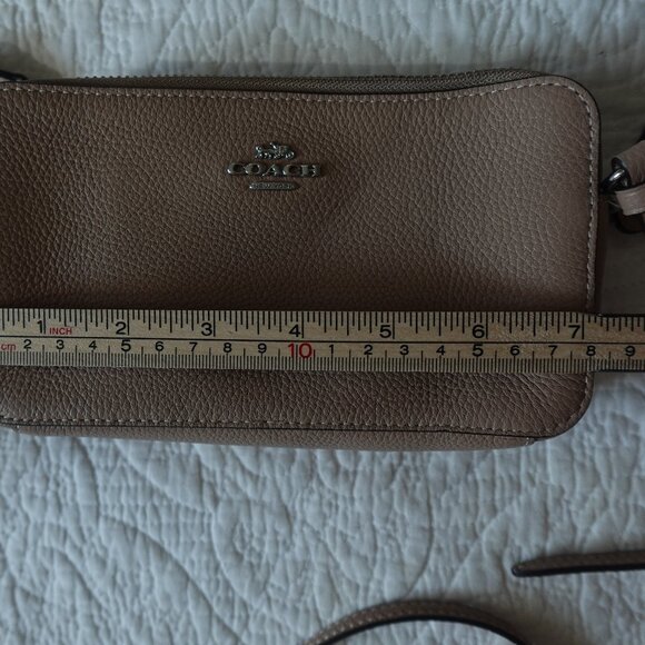 Coach Kira Crossbody Bag Taupe - Picture 8 of 15